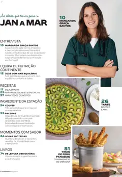 Pré-visualização TARTE DE COCO E KIWI, Coconut and kiwi tart recipe. válido de 06.01.2026 | Página: 4