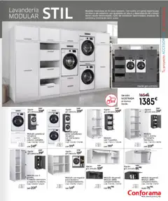 Vista previa Conforama folleto válido desde el 16.04.2026 | Página: 77 | Productos: Muebles, Lavadora, Secadora
