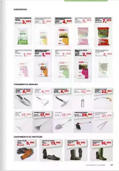 Pré-visualização Maxmat folheto válido de 23.04.2026 | Página: 27 | Produtos: Enxada, Luvas, Ferramentas, Pá