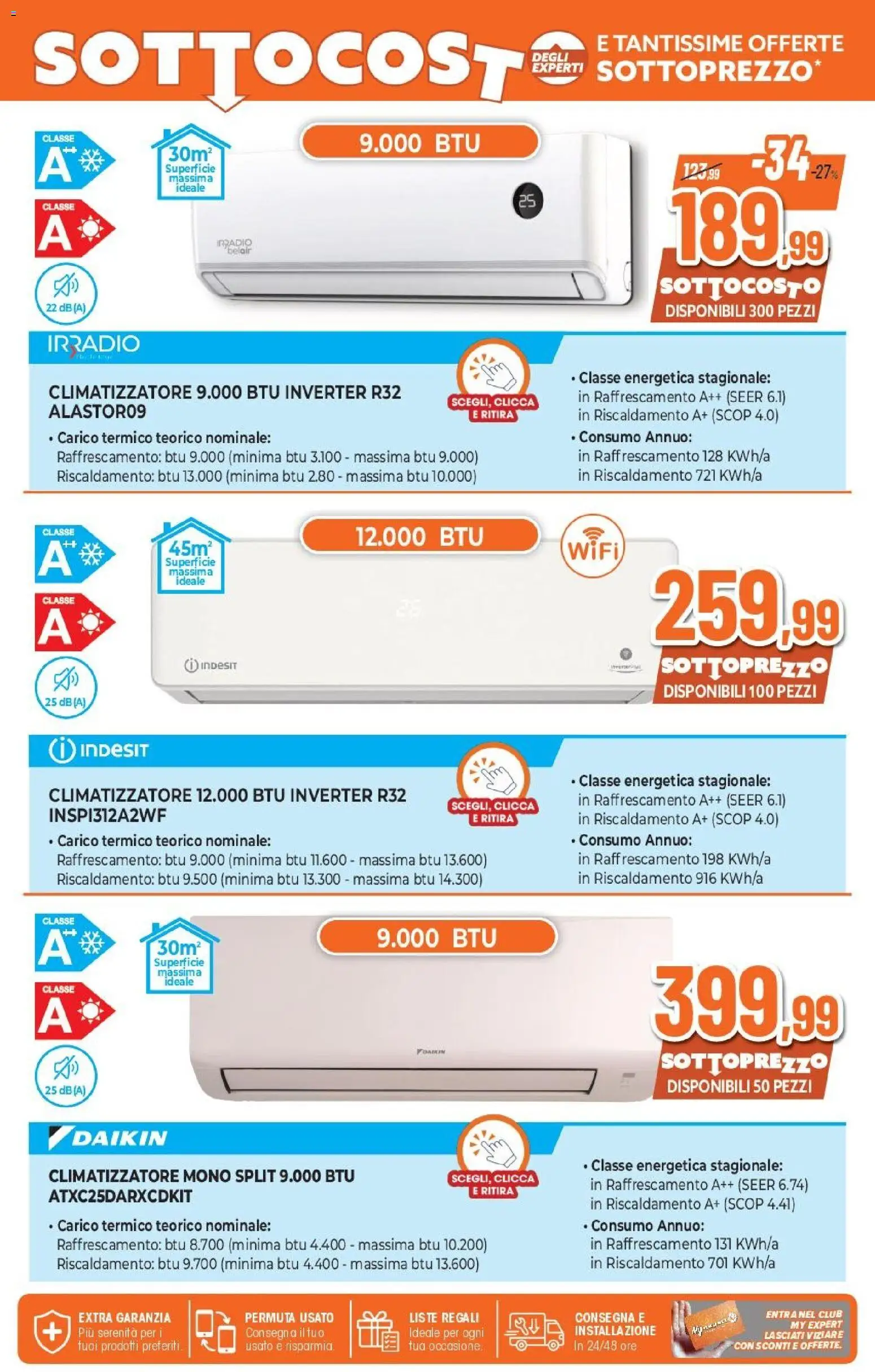 Volantino Expert del 07.05.2026 | Pagina: 25 | Prodotti: Climatizzatore