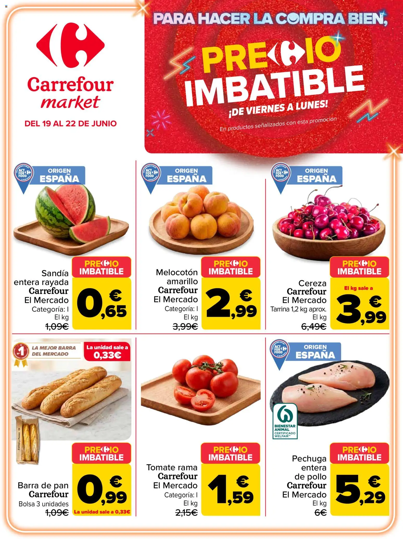 Carrefour Market folleto │ válido desde el 19/06/2026 | Página: 1
