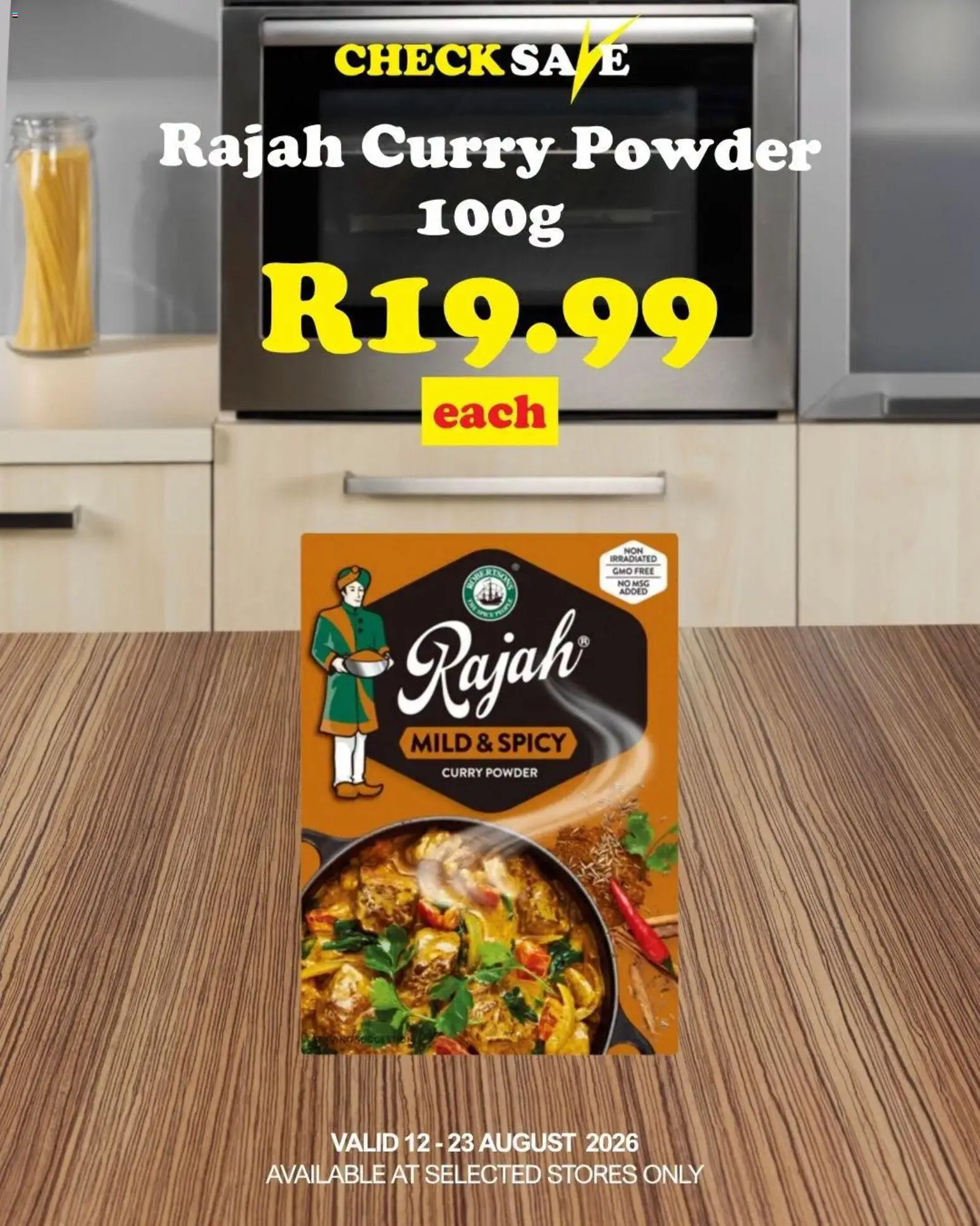 New Check Save catalogue – valid from 12/08/2026 | Page: 4 | Products: Powder, Curry powder