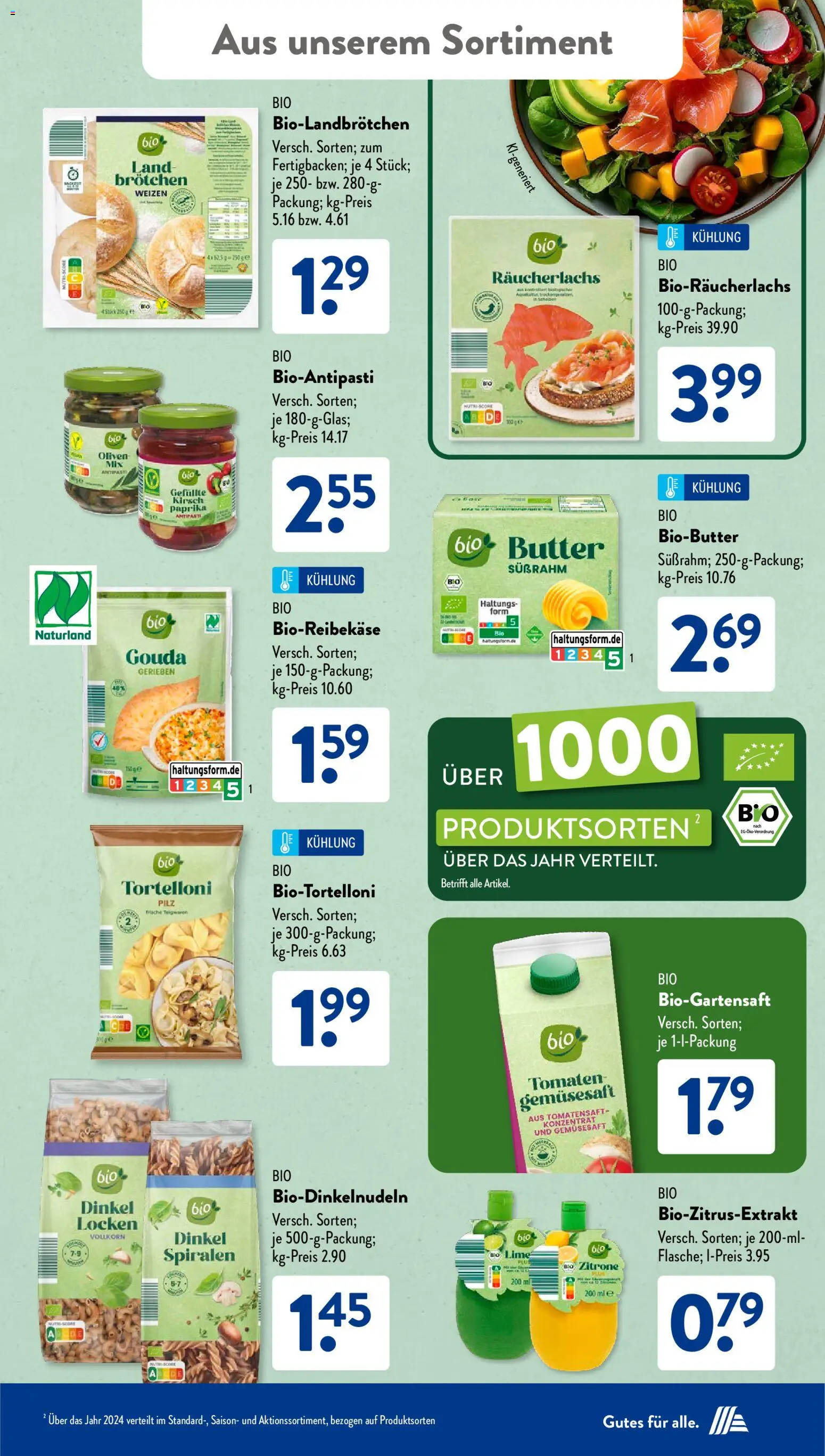 Aldi Süd Prospekt 	 – gültig ab 01.06.2026 | Seite: 22 | Produkte: Butter, Gouda, Räucherlachs, Paprika