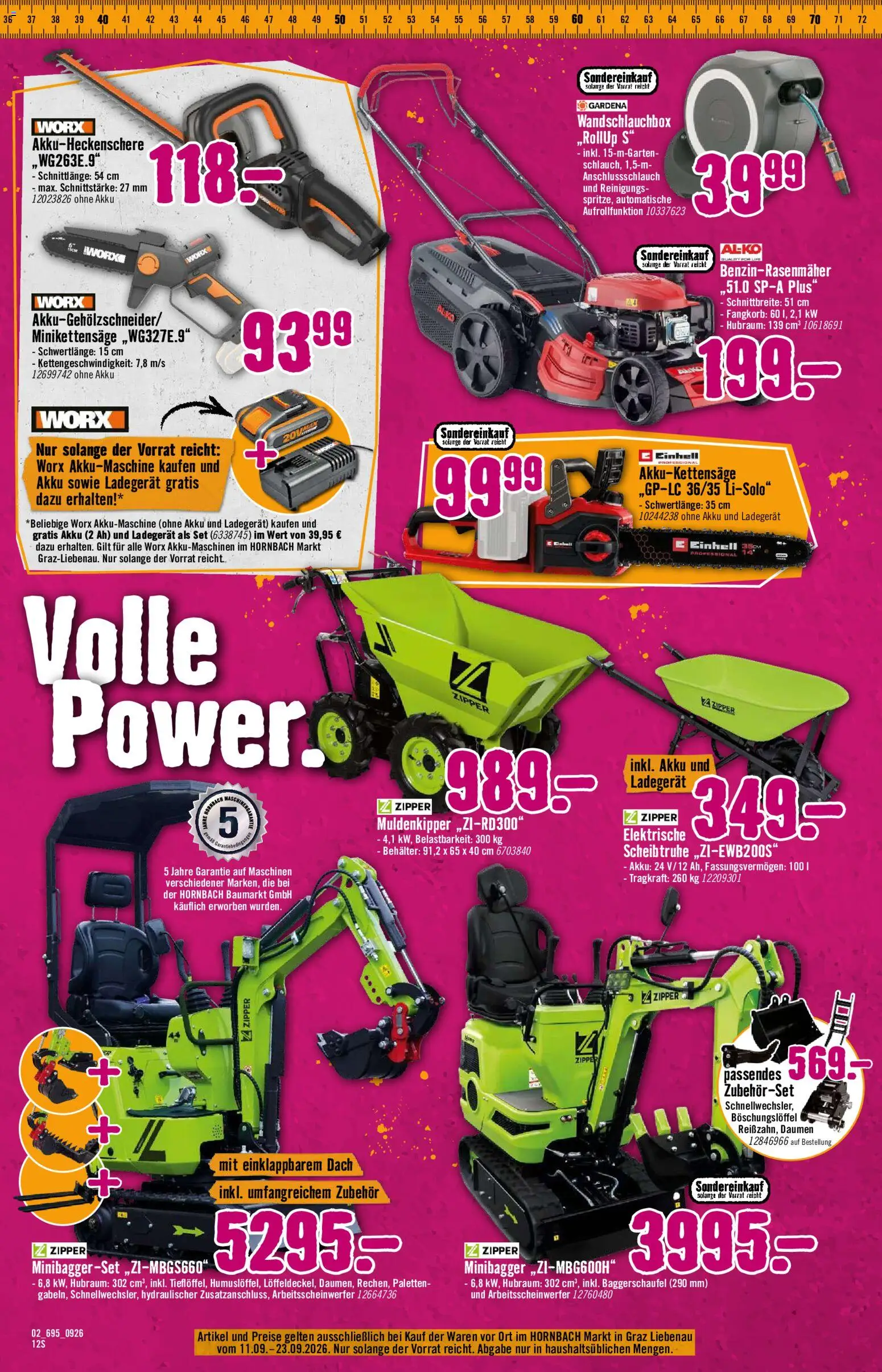 Hornbach Flugblatt gültig ab 11.09.2026 | Seite: 3
