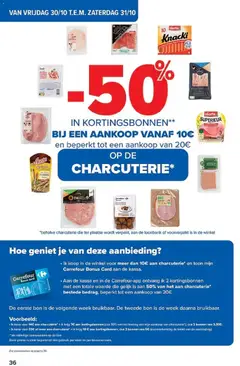 Ham slices, Ham slices - Voorbeeld van een folder van Carrefour, geldig van 28/10/2026 | Pagina: 36 | Producten: Ham