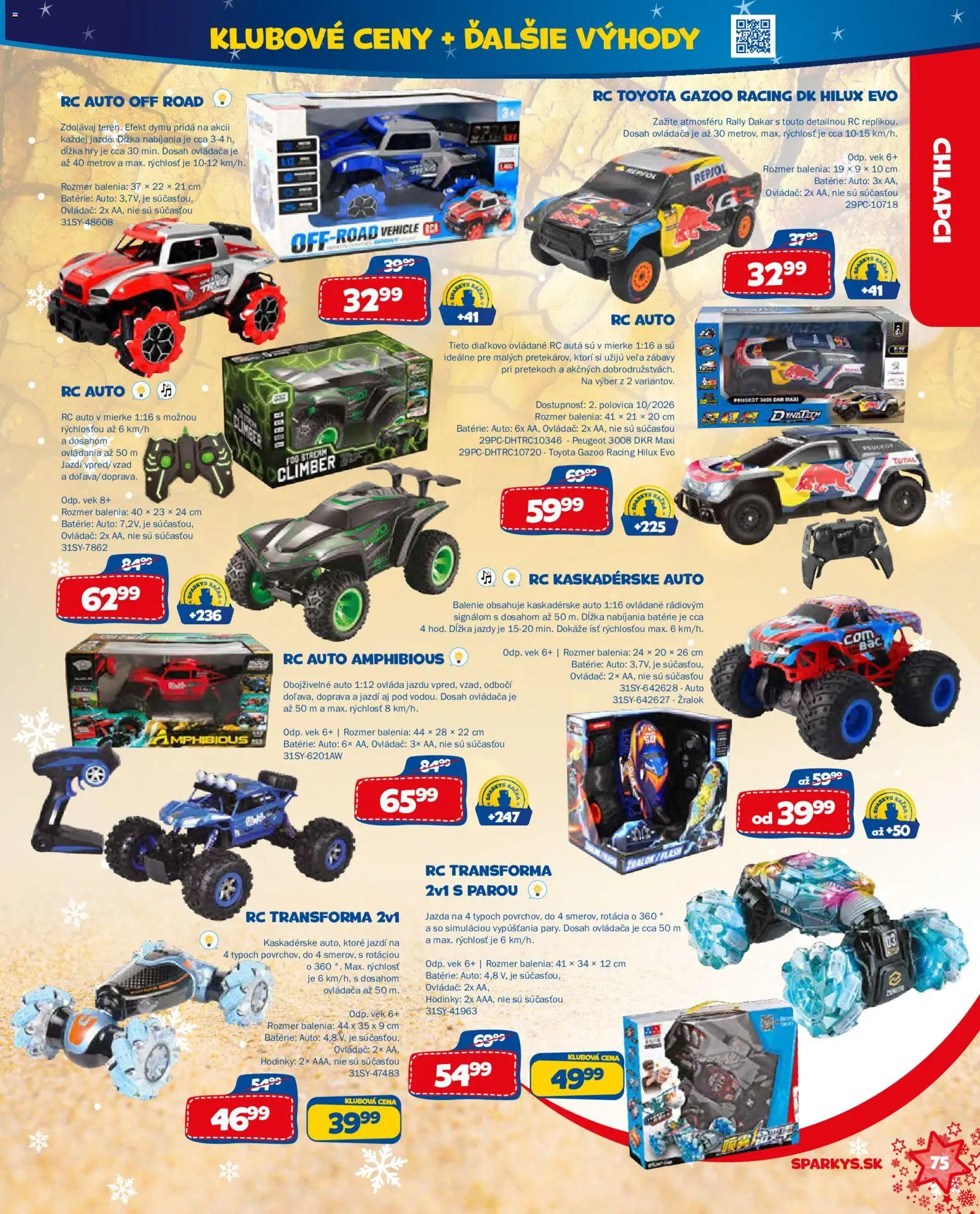 Nové ALLTOYS akcie – leták je platný od 06.10.2026 | Strana: 75 | Produkty: Hodinky, Batérie