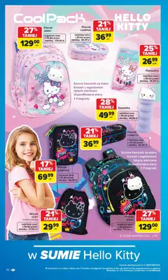 Pogląd oferty "Carrefour gazetka - Szkoła nowy sezon" - ważna od 27.07.2026 | Strona: 12