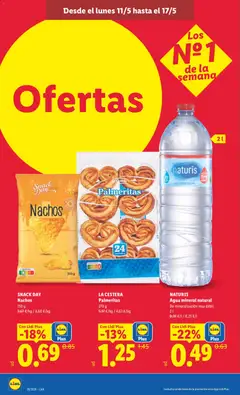 Vista previa NATURIS Agua mineral natural, De mineralización muy débil. 2 l válido desde el 11.05.2026 | Página: 20