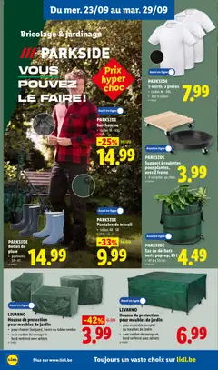 Lidl Folder semaine Folder week 39 - Voorbeeld van een folder van Lidl, geldig van 21/09/2026 | Pagina: 24 | Producten: Bord