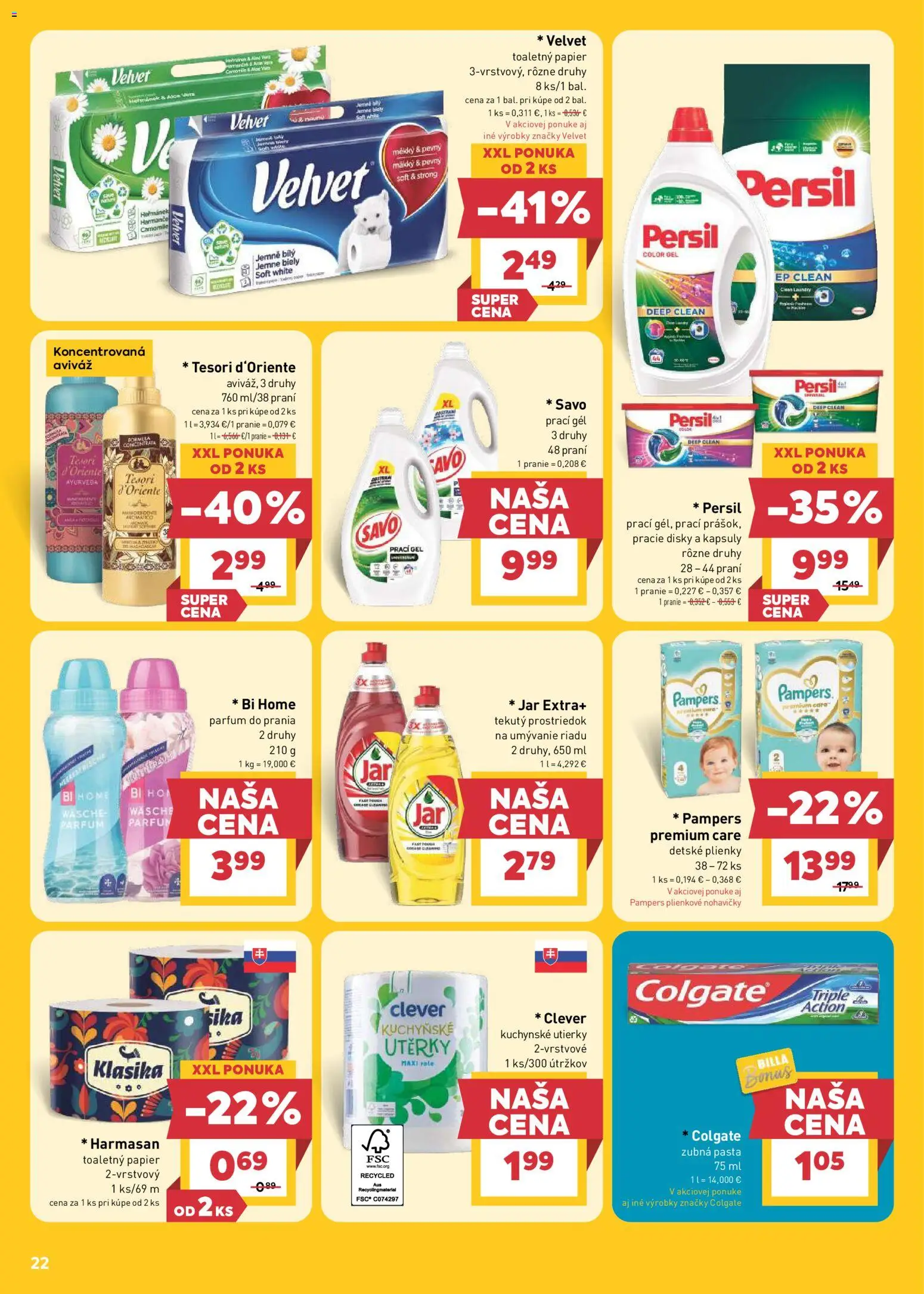 Nové Billa akcie – leták je platný od 01.07.2026 | Strana: 22