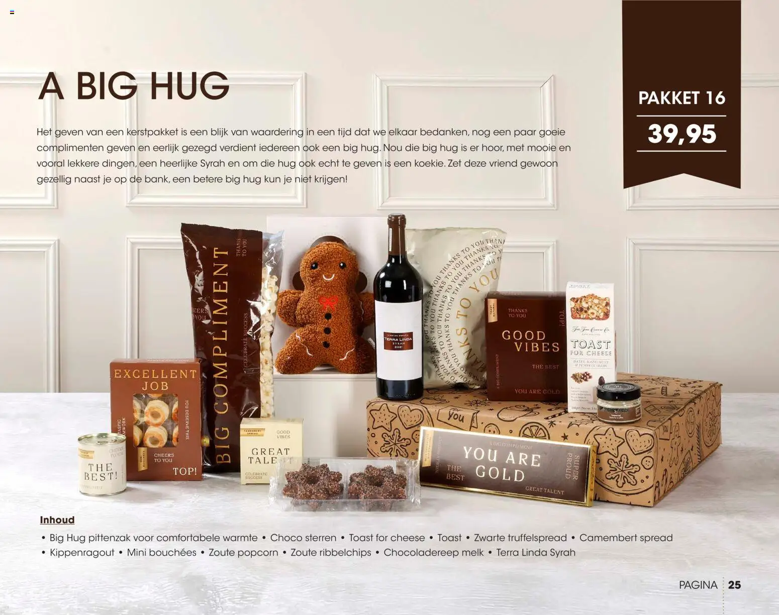 {H1} | Pagina: 25 | Producten: Melk, Toast, Chocoladereep, Popcorn