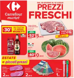 Anteprima del volantino Carrefour volantino Market - Torino valido a partire dal 30/06/2026