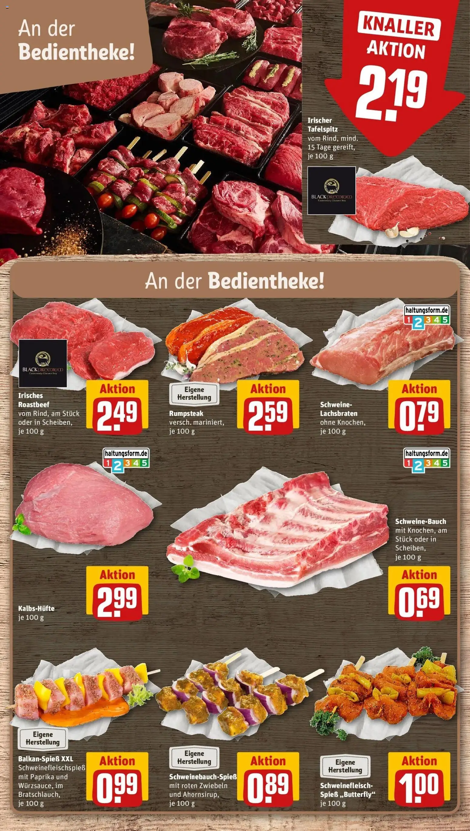 Rewe Prospekt Berlin / Wilmersdorf – gültig ab 13.07.2026 | Seite: 8 | Produkte: Rumpsteak, Tafelspitz, Schweinebauch, Schweinefleisch