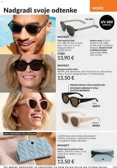 Avon katalog akcije – veljaven od 01.06.2026 | Stran: 129 | Izdelki: Okvir, Sončna očala, Ocala