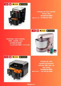 Vitapur katalog - pregled Vitapur kataloga - važi od 03.06.2026 | Strana: 2 | Proizvode: Robot, Friteza
