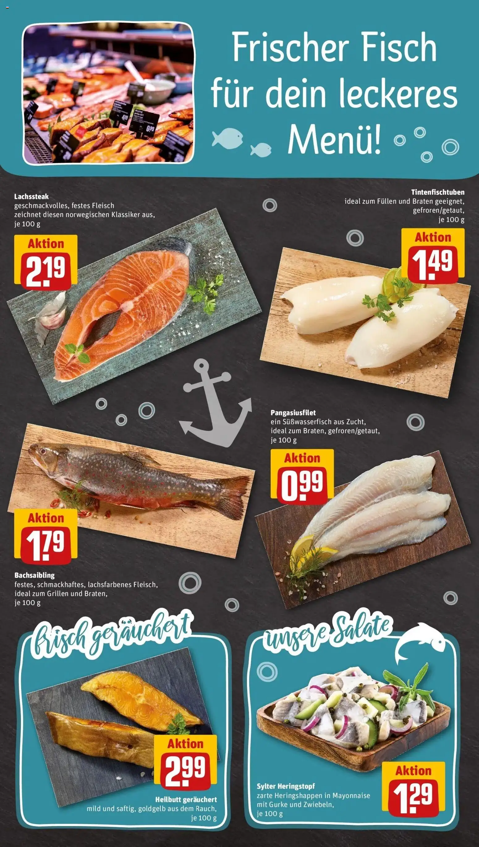 REWE Prospekt ab 17.08.2026 zum Blättern » Angebote | Seite: 31 | Produkte: Fisch, Mayonnaise, Fleisch