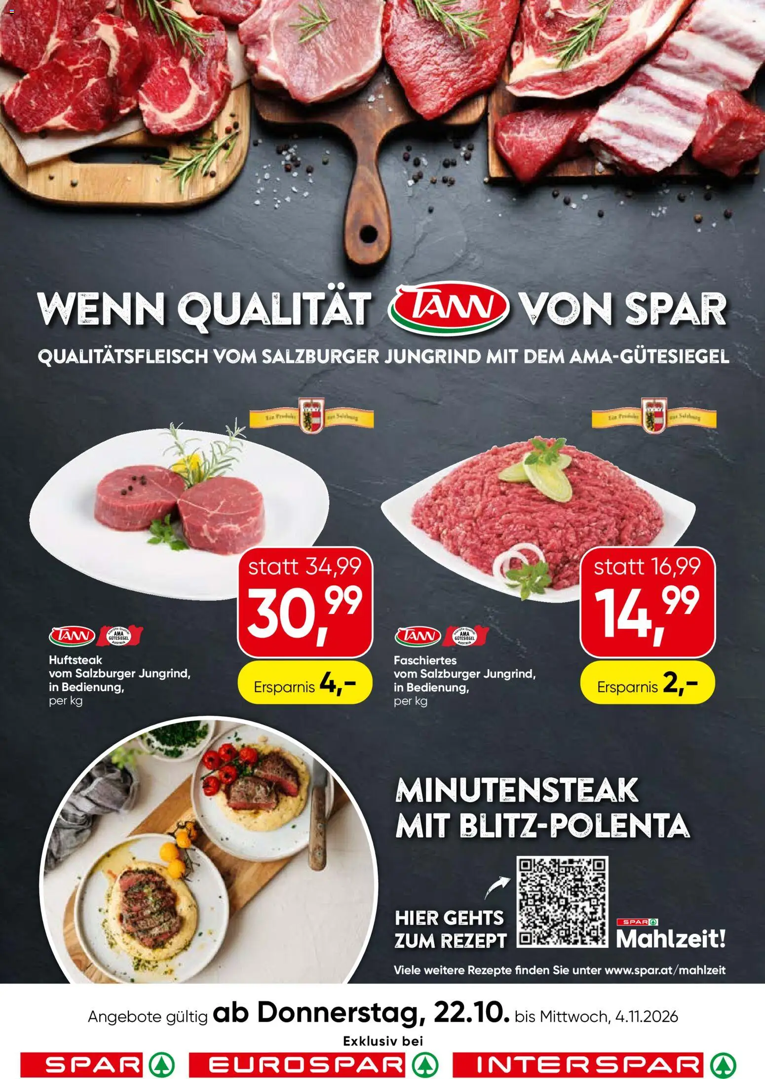 Spar TANN gültig ab 22.10.2026 | Seite: 1