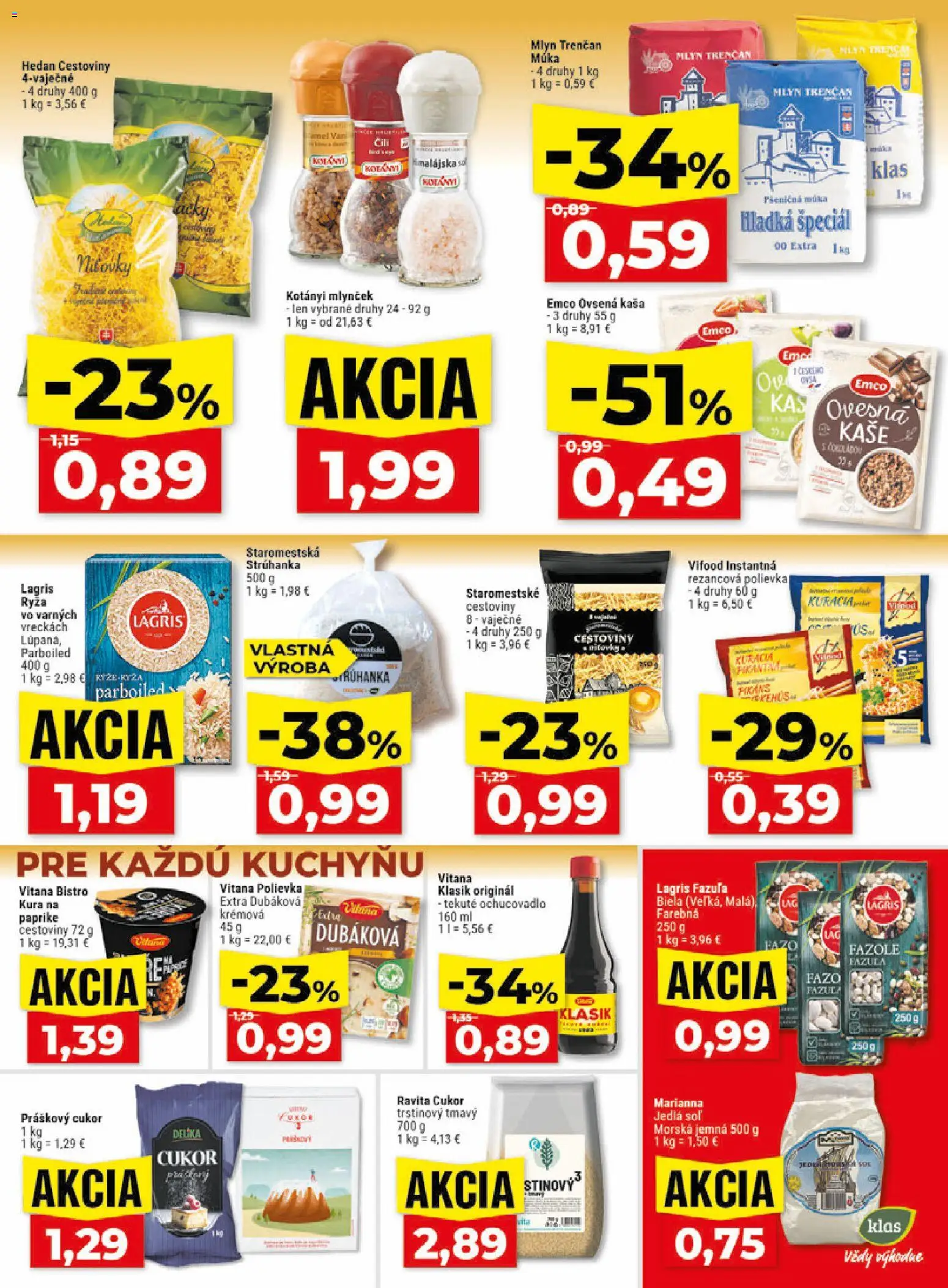 Nové Klas akcie – leták je platný od 22.06.2026 | Strana: 14