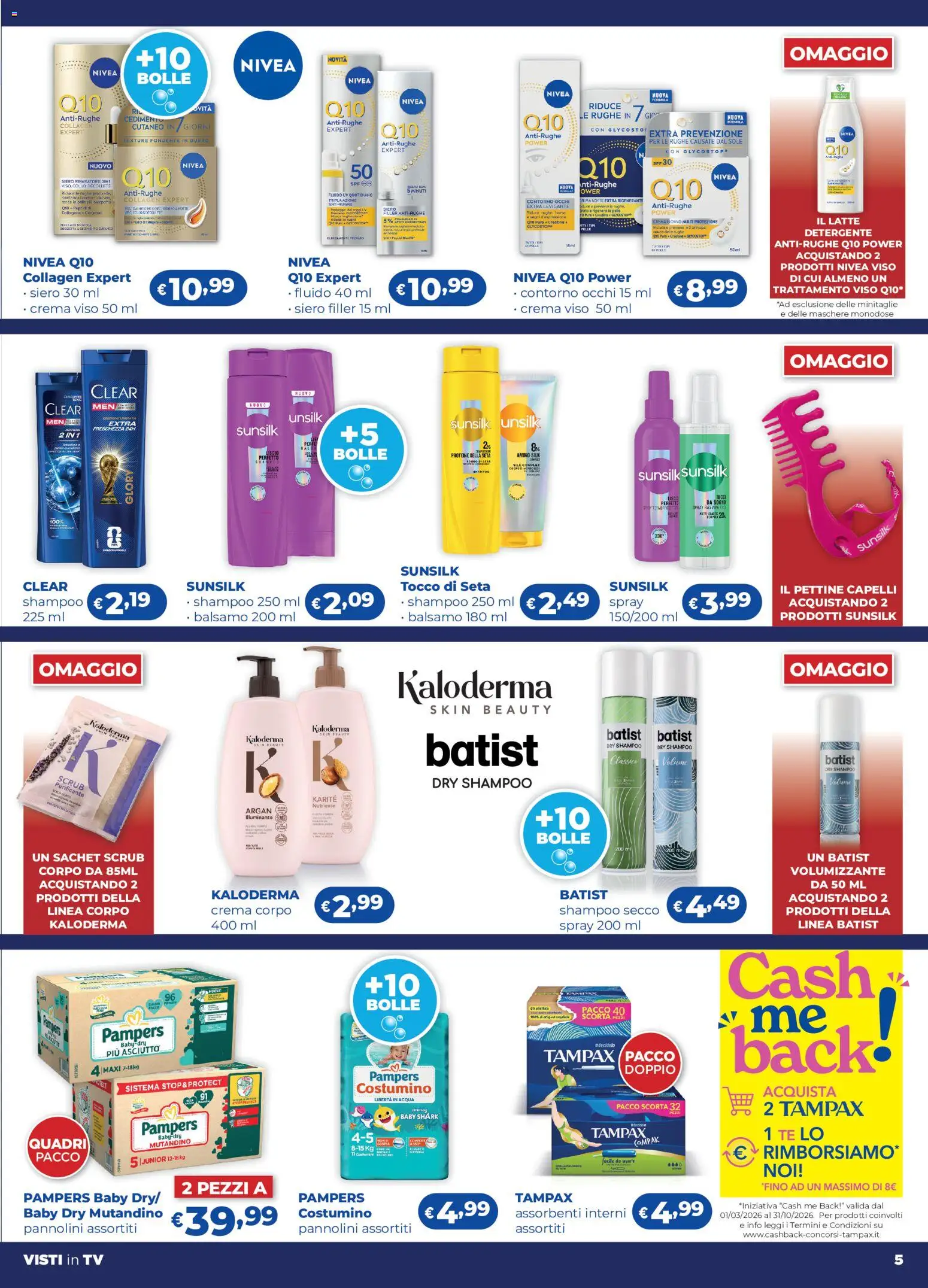 Volantino Acqua e Sapone del 21.05.2026 | Pagina: 5 | Prodotti: Illuminante, Balsamo, Crema viso, Scrub