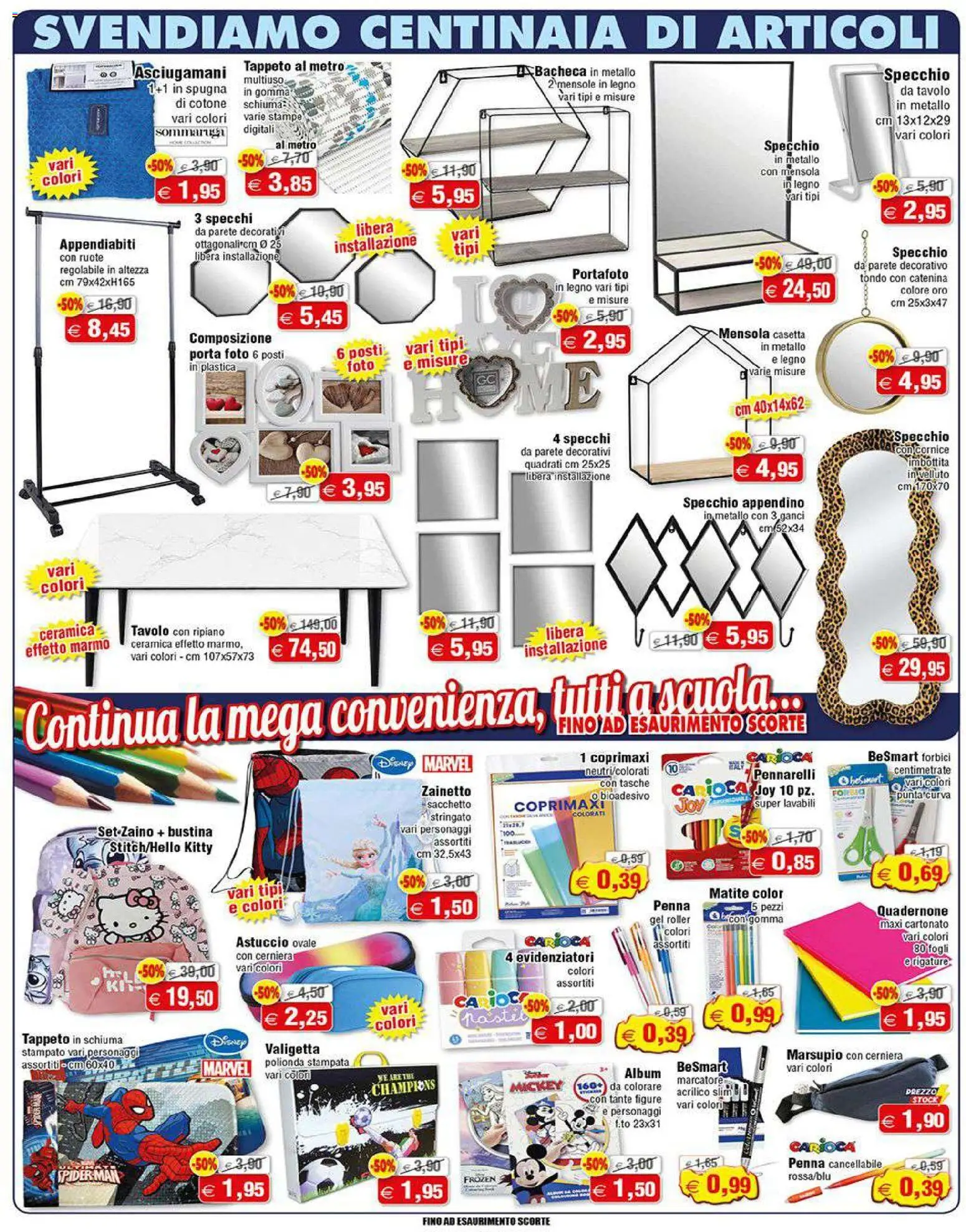 Volantino Magazzini Smart del 27/08/2026 | Pagina: 3 | Prodotti: Ripiano, The, Astuccio, Valigetta