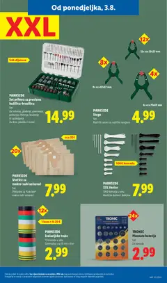 PARKSIDE, Stege, Set, Različiti setovi za različite namjene - Pregled kataloga iz trgovine Lidl, vrijedi od 03.08.2026 | Stranica: 31