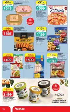 Auchan akciós újság - amely érvényes a következő dátumtól: 2026.07.09. | Oldal: 16