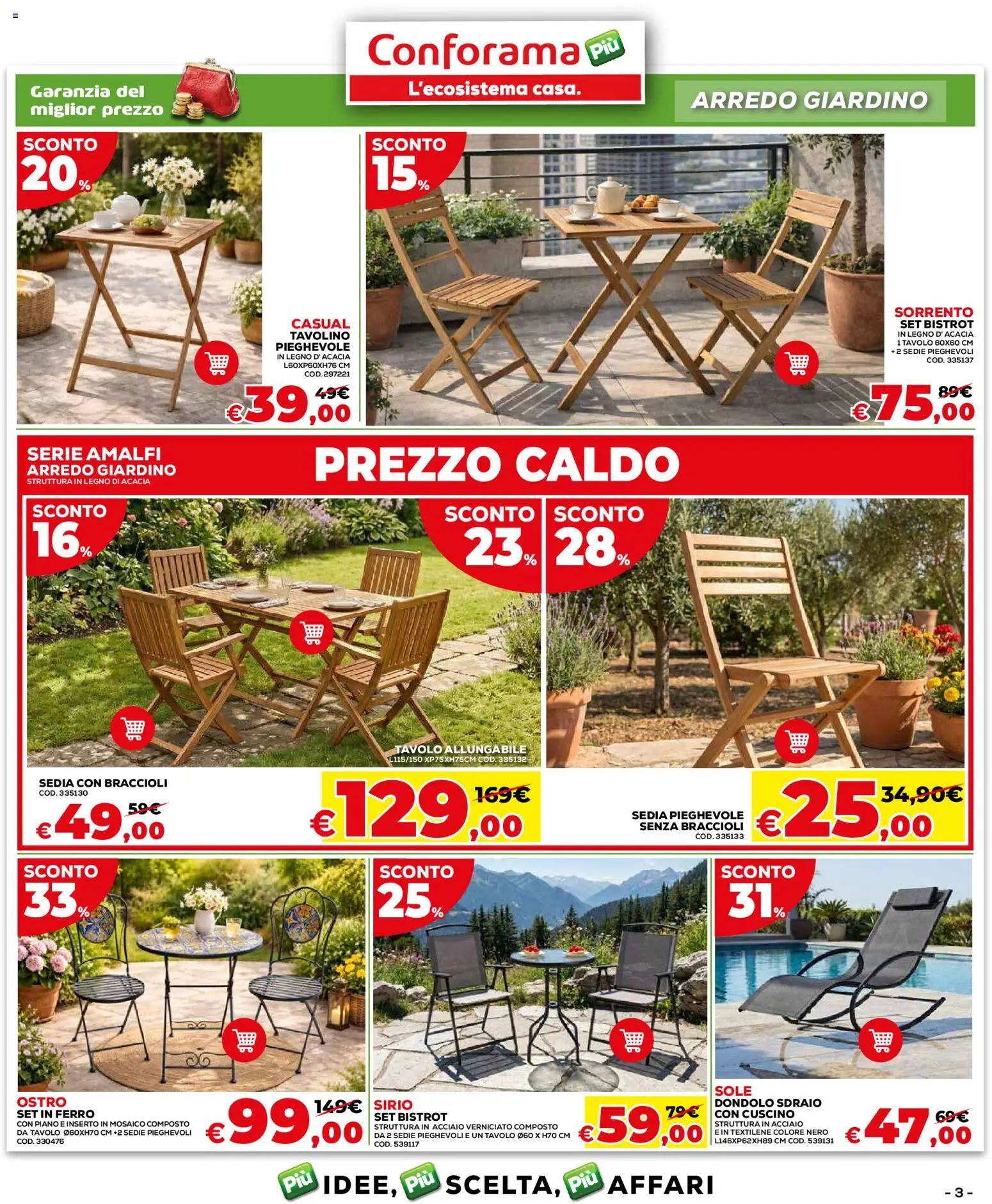 Volantino Conforama del 02/07/2026 | Pagina: 3