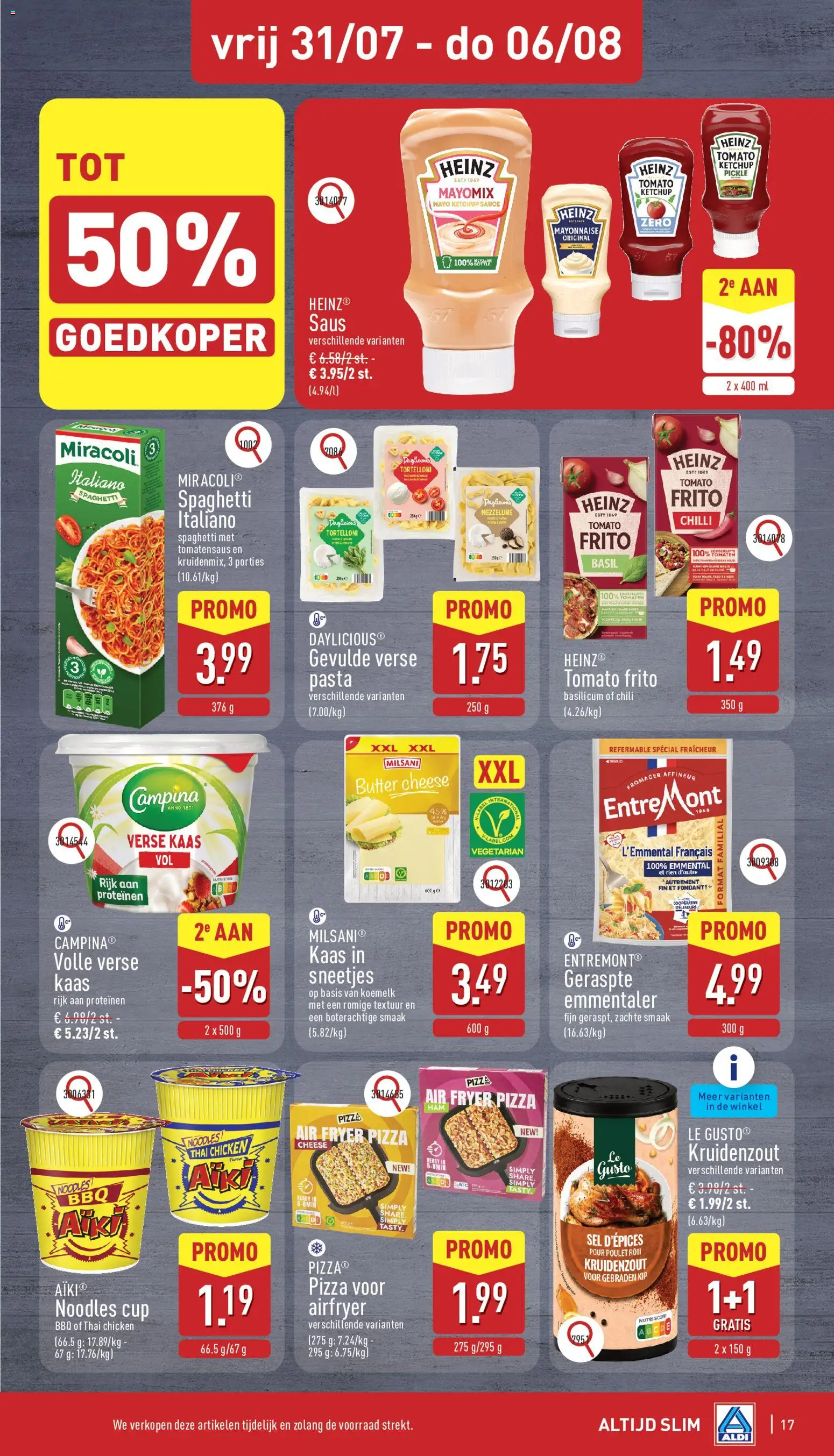 {H1} | Pagina: 17 | Producten: Tomaten, Kötél, Pasta, Ketchup