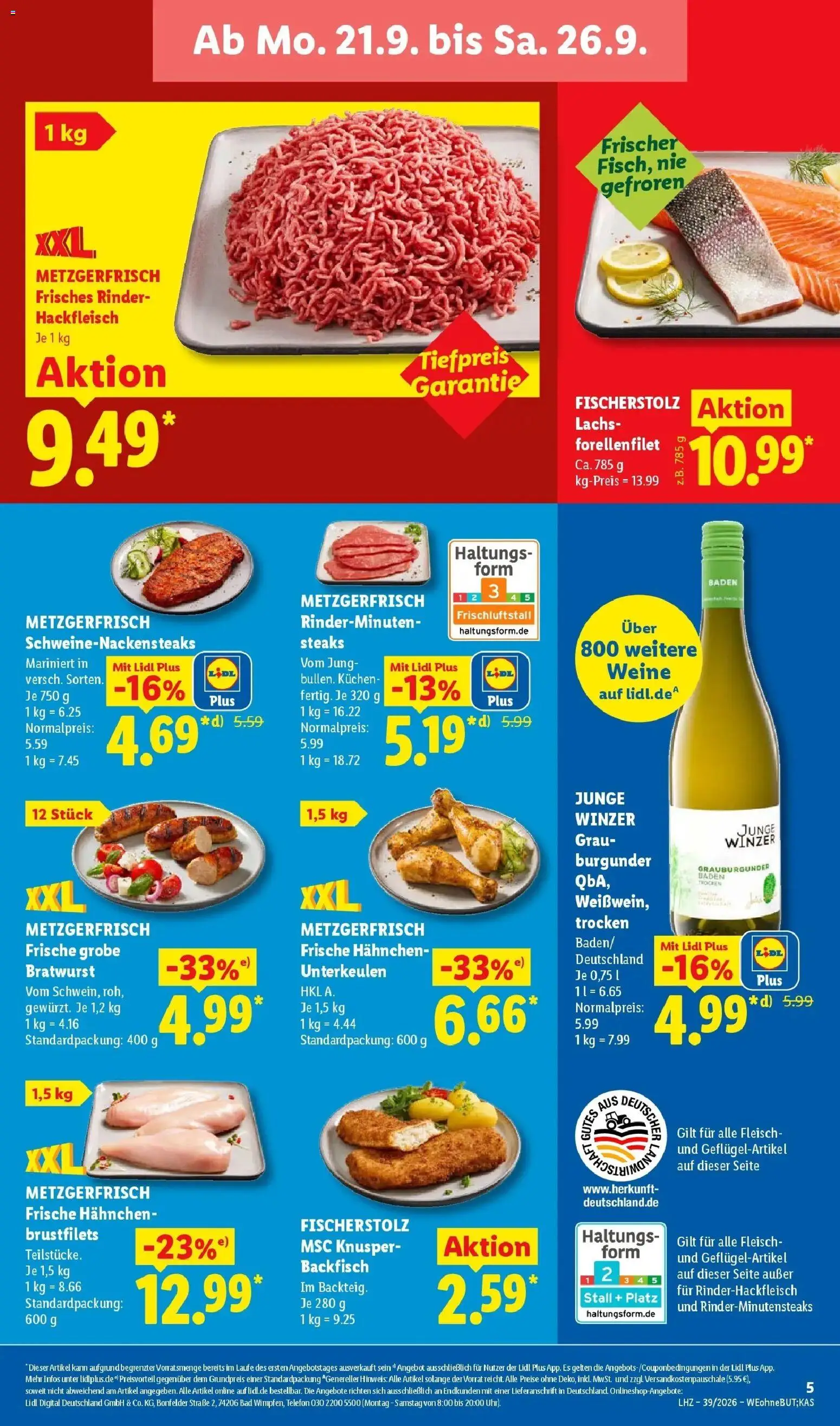 Lidl Prospekt Künzell (ab 21.09.2026) zum Blättern » Angebote | Seite: 11