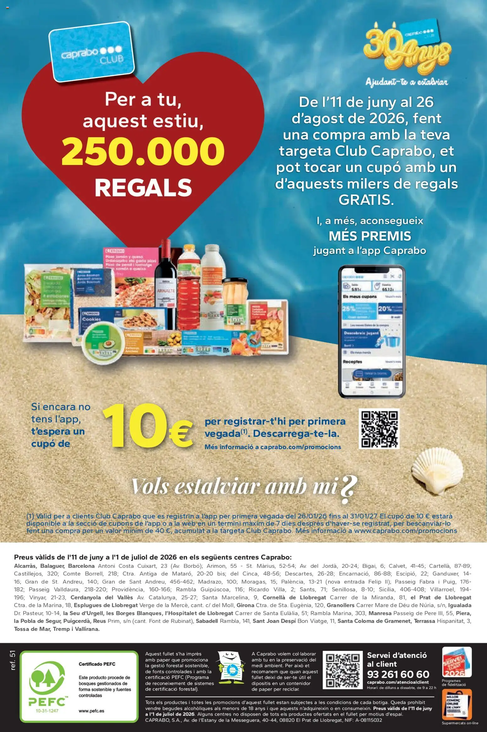 Caprabo Ofertasses d'estiu │ válido desde el 11.06.2026 | Página: 16