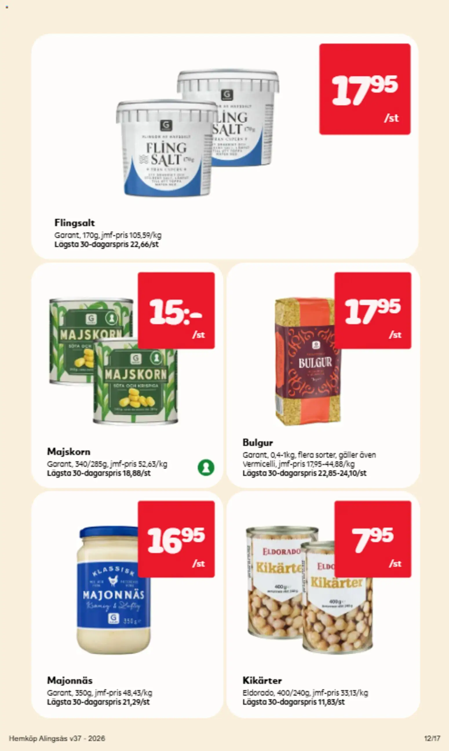 Hemköp reklamblad aktuell från 07/09/2026 | Sida: 14