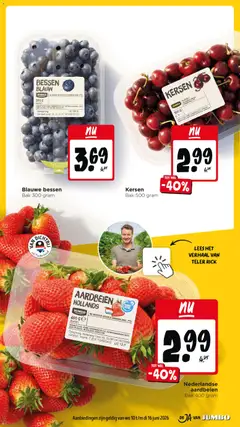 Jumbo folder week 24 - Voorbeeld van een folder van Jumbo, geldig van 10.06.2026 | Pagina: 23 | Producten: Appels, Zak, Druiven, Perziken