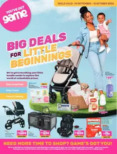 Game specials catalogue – valid from 14/09/2026