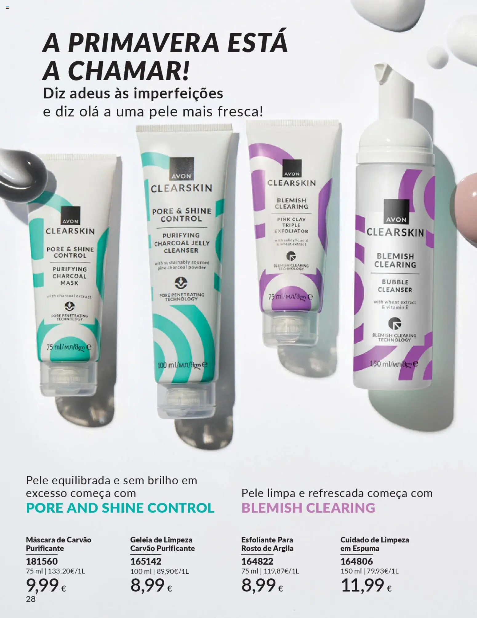 Catálogo Avon Campanha 4 │ válido de 01.04.2026 | Página: 28 | Produtos: Argila, Geleia