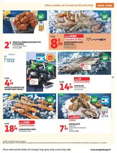 Auchan - Prévisualisation de THON BLANC, Vendu à la tranche ou en morceau valide à partir de 04/08/2026 | Page: 23