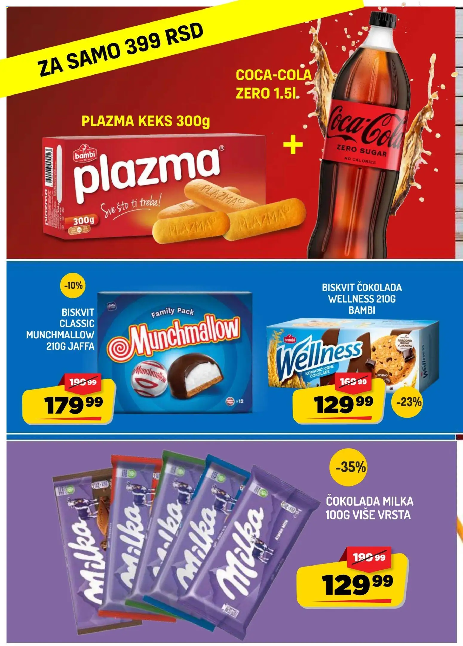 Aman katalog - važi od 04.09.2026 | Strana: 10 | Proizvode: Munchmallow, Sto, Coca-Cola Zero, Čokolada