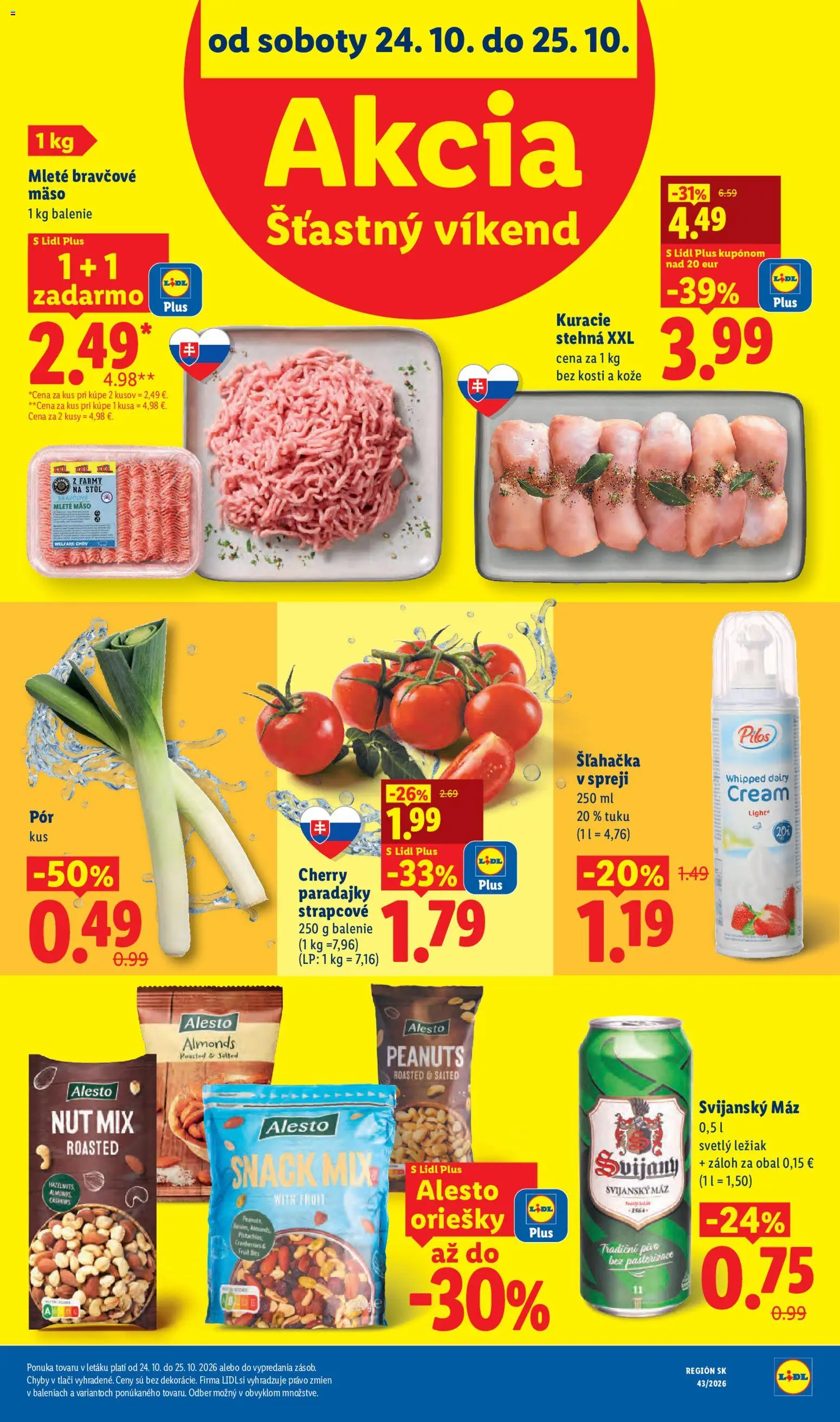 Nové Lidl akcie – leták je platný od 19.10.2026 | Strana: 115
