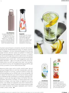 Müller Magazine Lifestyle 4/26 ab 14.07.2026 gültig | Seite: 71 | Produkte: Wasser, Apfelsaft