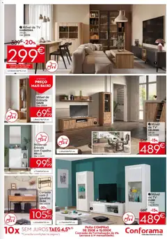 Pré-visualização Conforama folheto válido de 26.05.2026 | Página: 9 | Produtos: Espelho