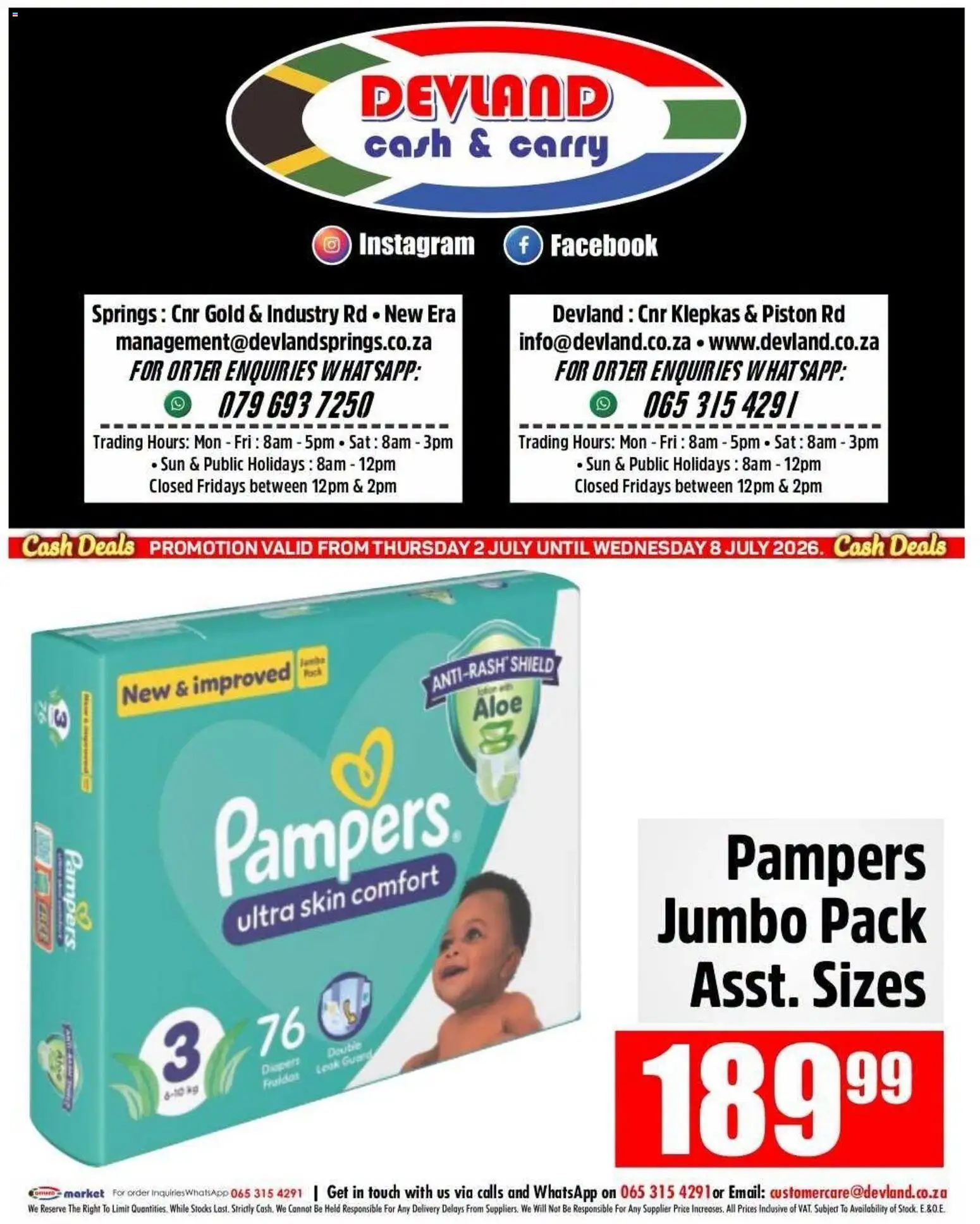 New Devland catalogue – valid from 02/07/2026 | Page: 3