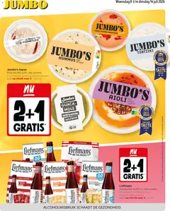 JUMBO folder / publicité - Voorbeeld van een folder van JUMBO, geldig van 08/07/2026