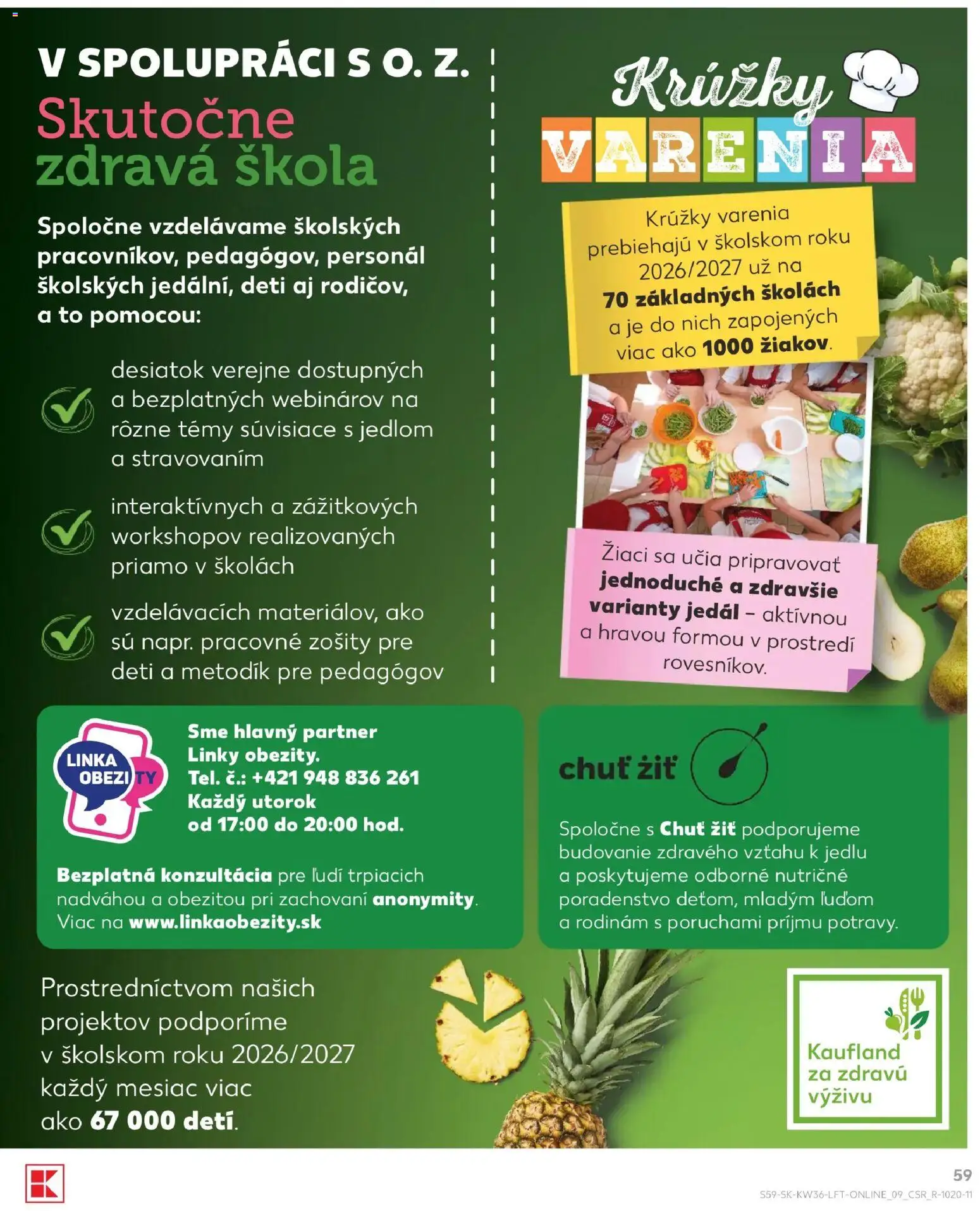 Nové Kaufland akcie – leták je platný od 03.09.2026 | Strana: 59 | Produkty: Zošity
