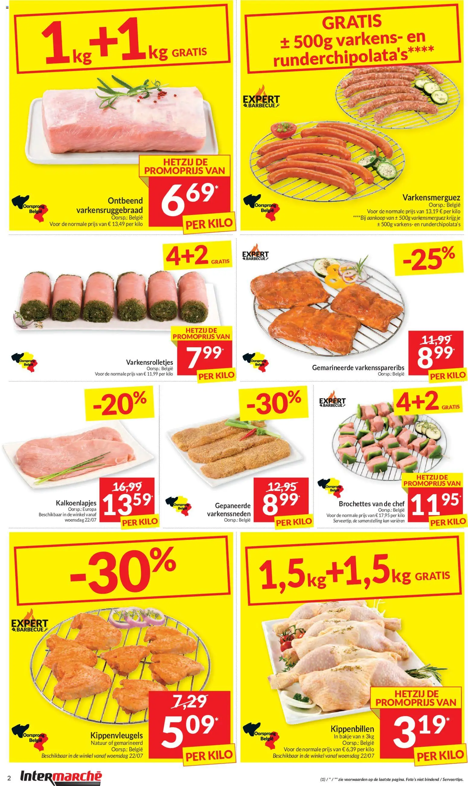 {H1} | Pagina: 2 | Producten: Kippenvleugels, Kan