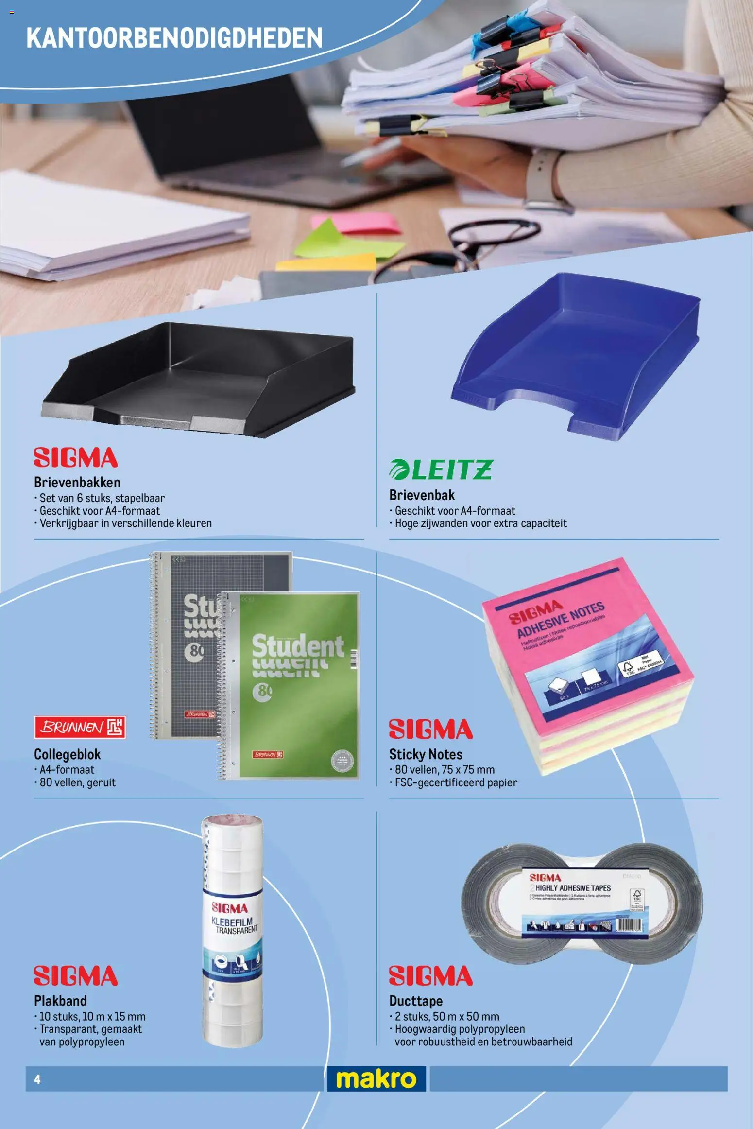 {H1} | Pagina: 4 | Producten: Papier