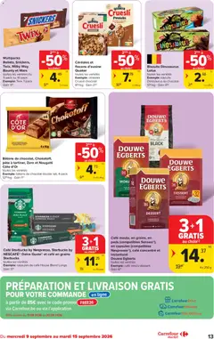 Carrefour market folder semaine 37 - Voorbeeld van een folder van Carrefour market, geldig van 09/09/2026 | Pagina: 13