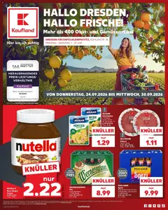 Kaufland Prospekt Dresden ab 24.09.2026 gültig