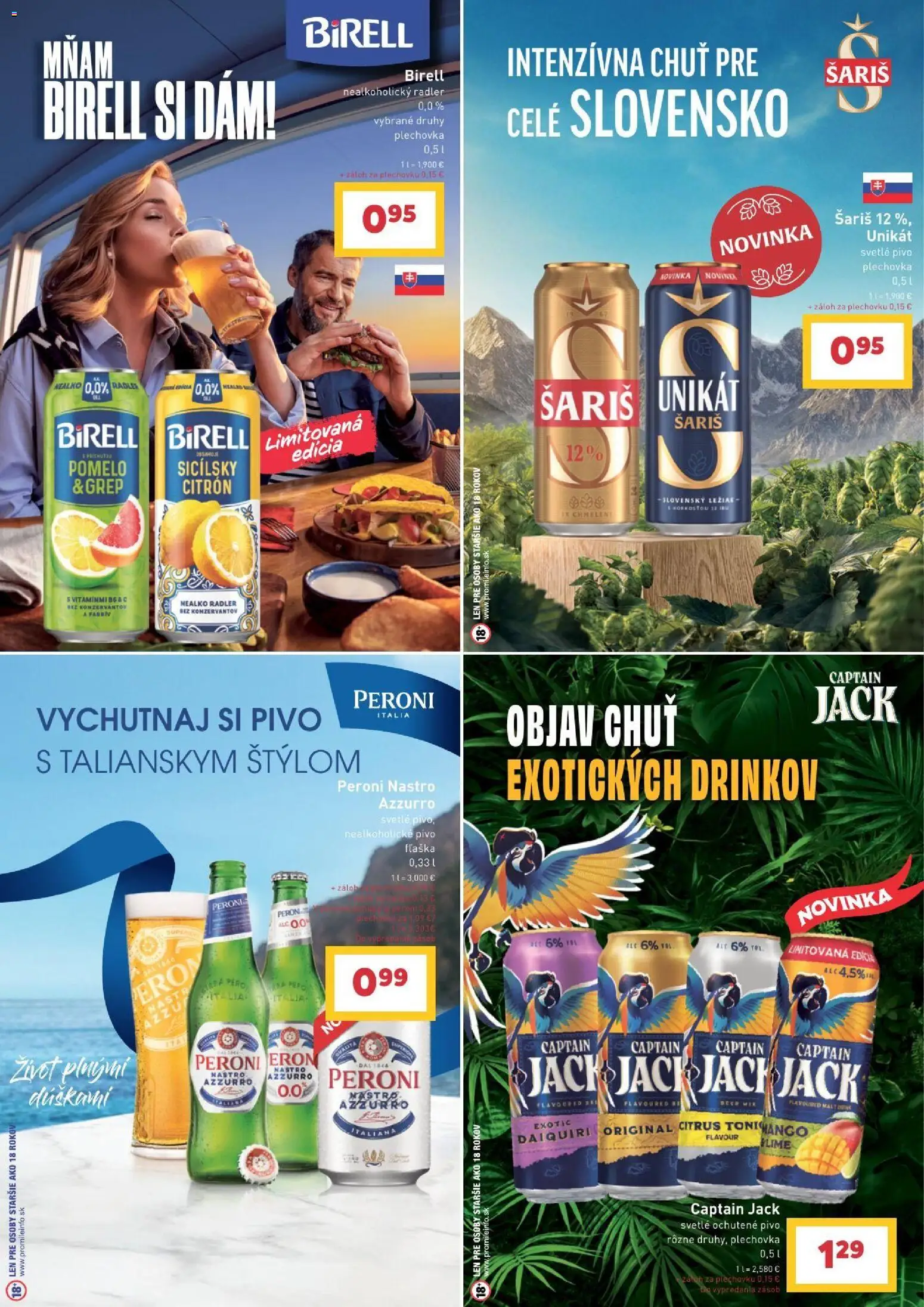 Nové Billa akcie – leták je platný od 30.09.2026 | Strana: 28 | Produkty: Pivo, Pivo plechovka, Pero, Pomelo