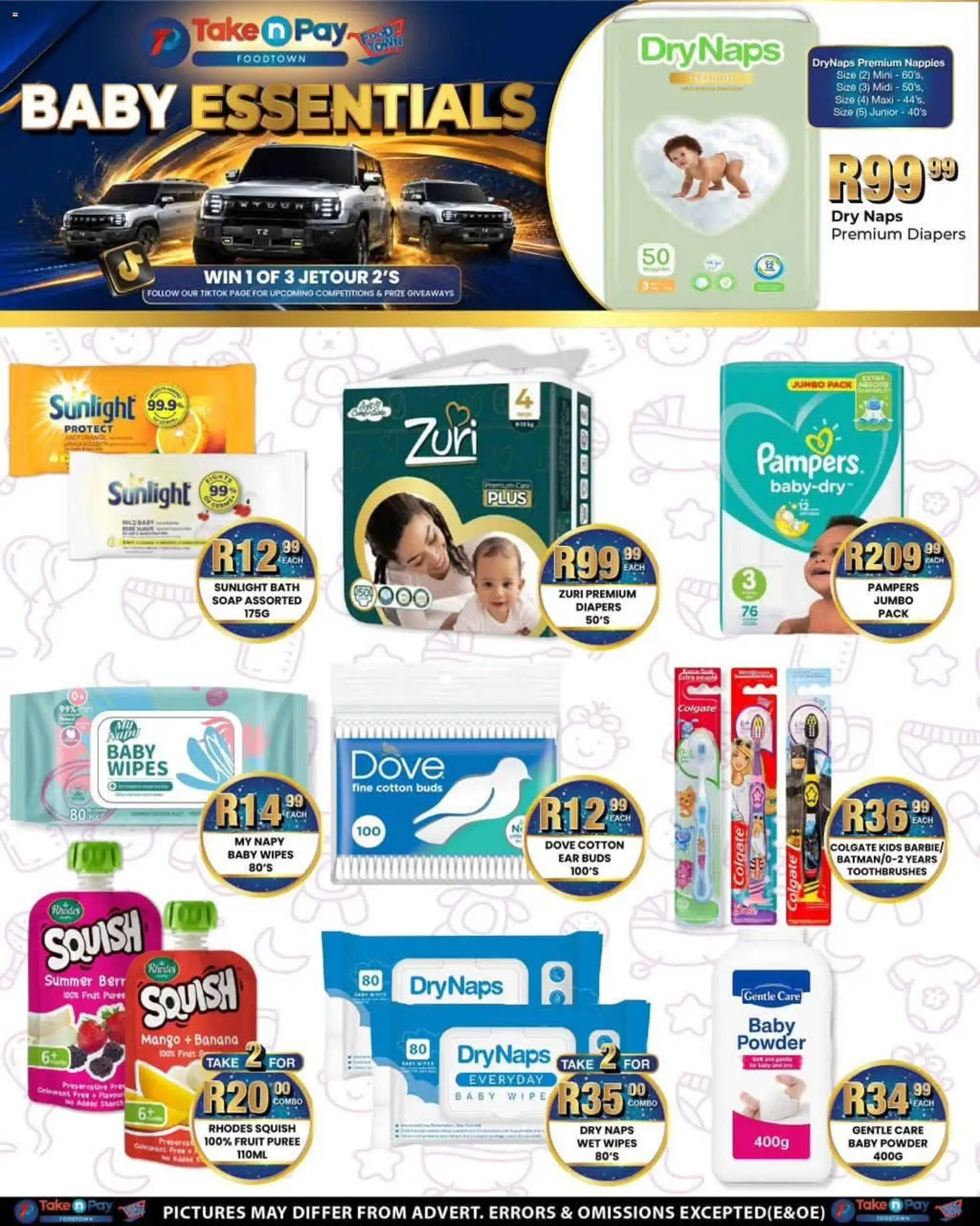 New Take n Pay catalogue – valid from 06/07/2026 | Page: 34 | Products: Powder, Fruit, Mango, Peach