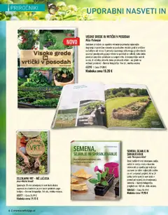 Svet knjige katalog akcije – veljaven od 01.04.2026 | Stran: 8 | Izdelki: Cvetje, Zelenjava