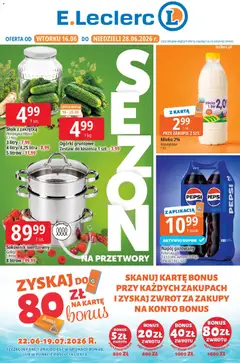 Pogląd oferty "E.Leclerc gazetka - Zamość" - ważna od 16.06.2026
